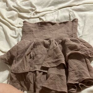 shein, size M, tan / beige